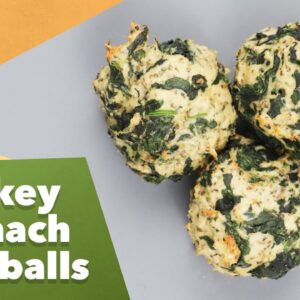 Keto Turkey Spinach Meatballs Recipe