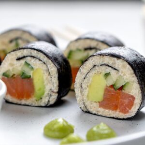 Easy Keto Sushi [Customizable to Any Low-Carb Roll]