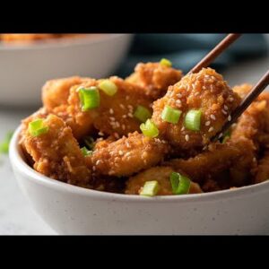 Low Carb Sweet & Sour Chicken [Takeout Copycat]