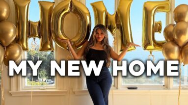 OFFICIAL EMPTY HOUSE TOUR!!! I Got The Keys To My First House!
